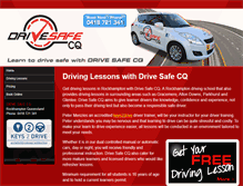 Tablet Screenshot of drivesafecq.com.au
